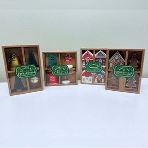 Target Bullseye Playground Full Set of 4 Miniature Collection Sets Holiday 2025